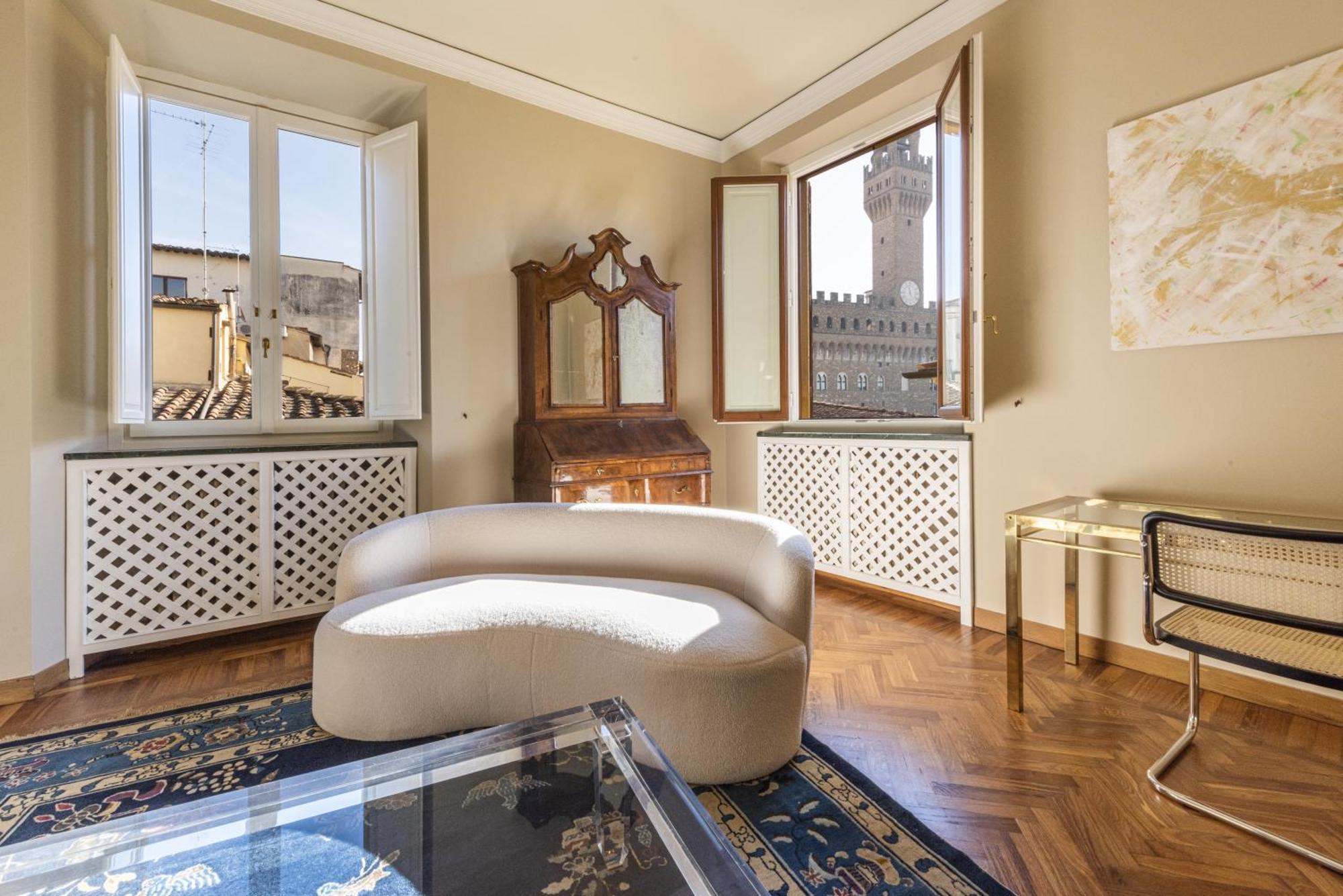 Penthouse In Piazza Della Signoria Duomo View Apartment Florence Luaran gambar