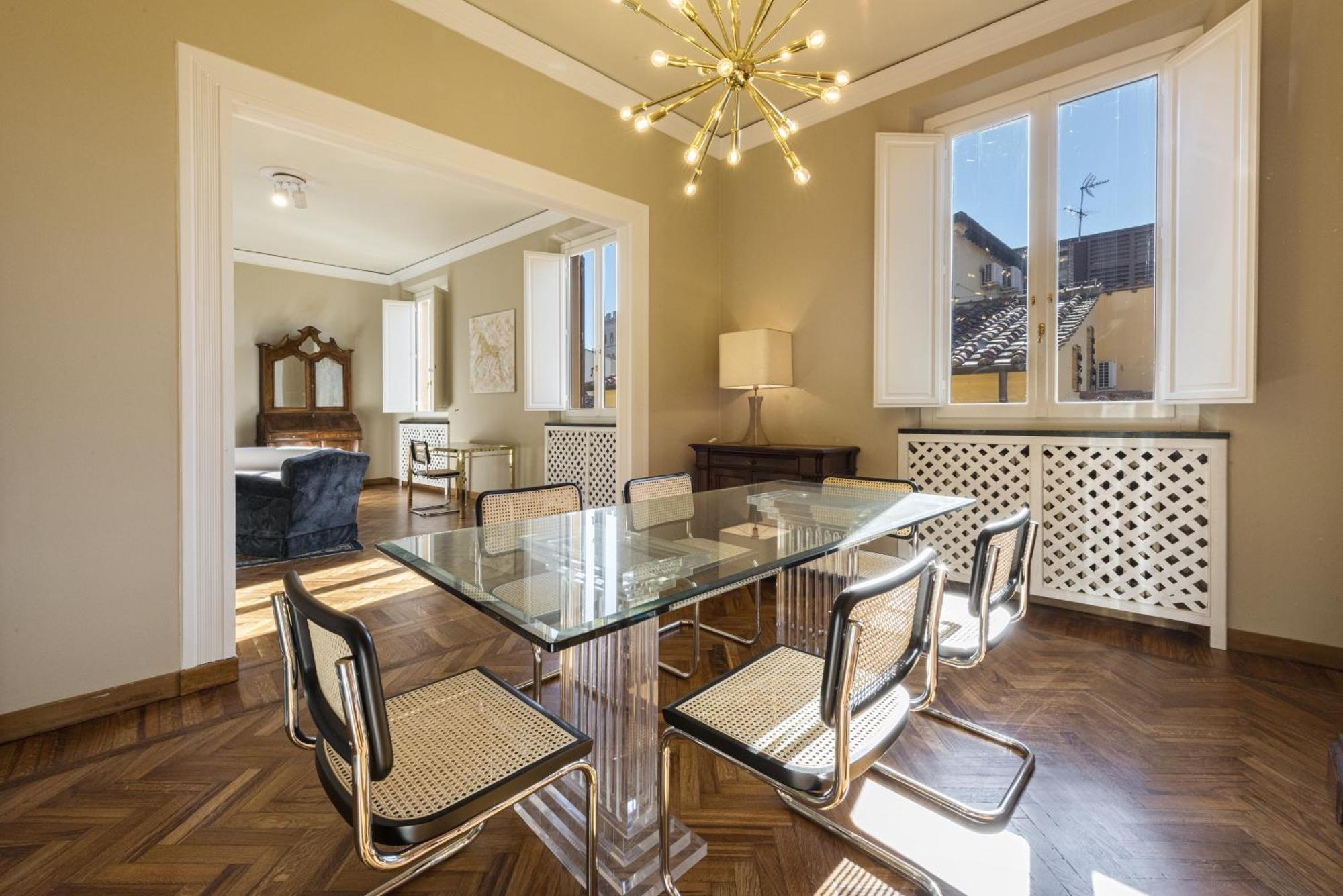 Penthouse In Piazza Della Signoria Duomo View Apartment Florence Luaran gambar