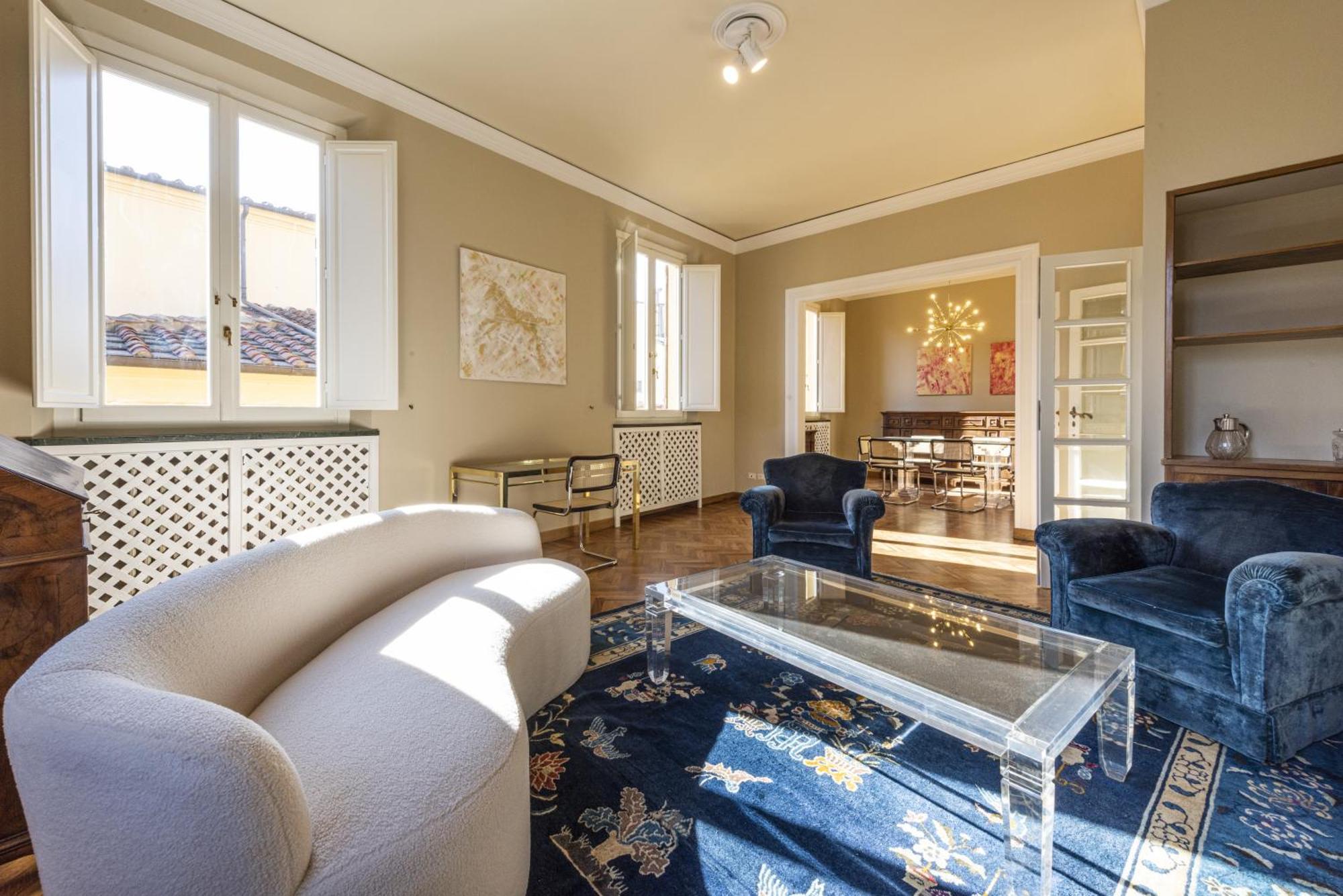 Penthouse In Piazza Della Signoria Duomo View Apartment Florence Luaran gambar
