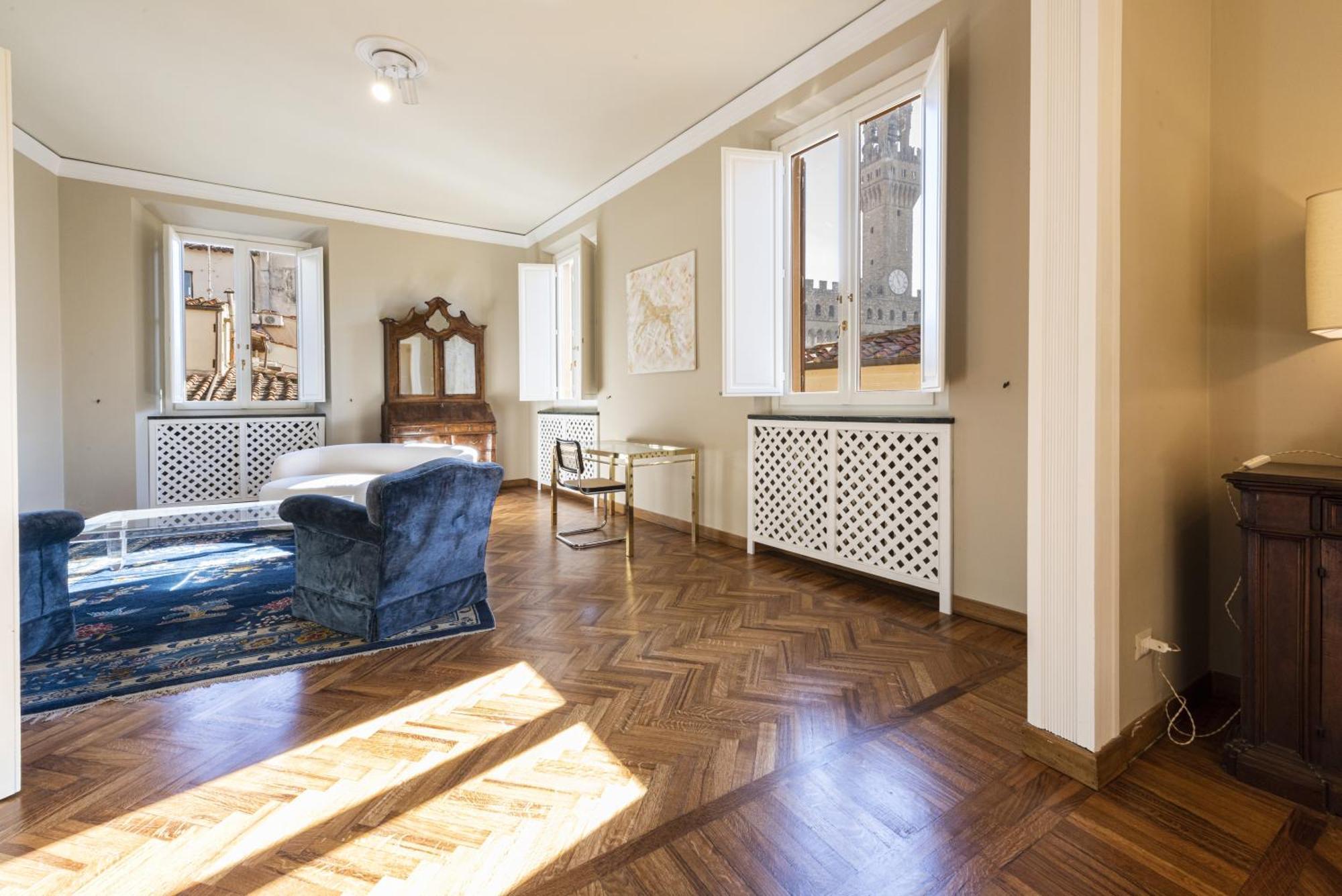 Penthouse In Piazza Della Signoria Duomo View Apartment Florence Luaran gambar