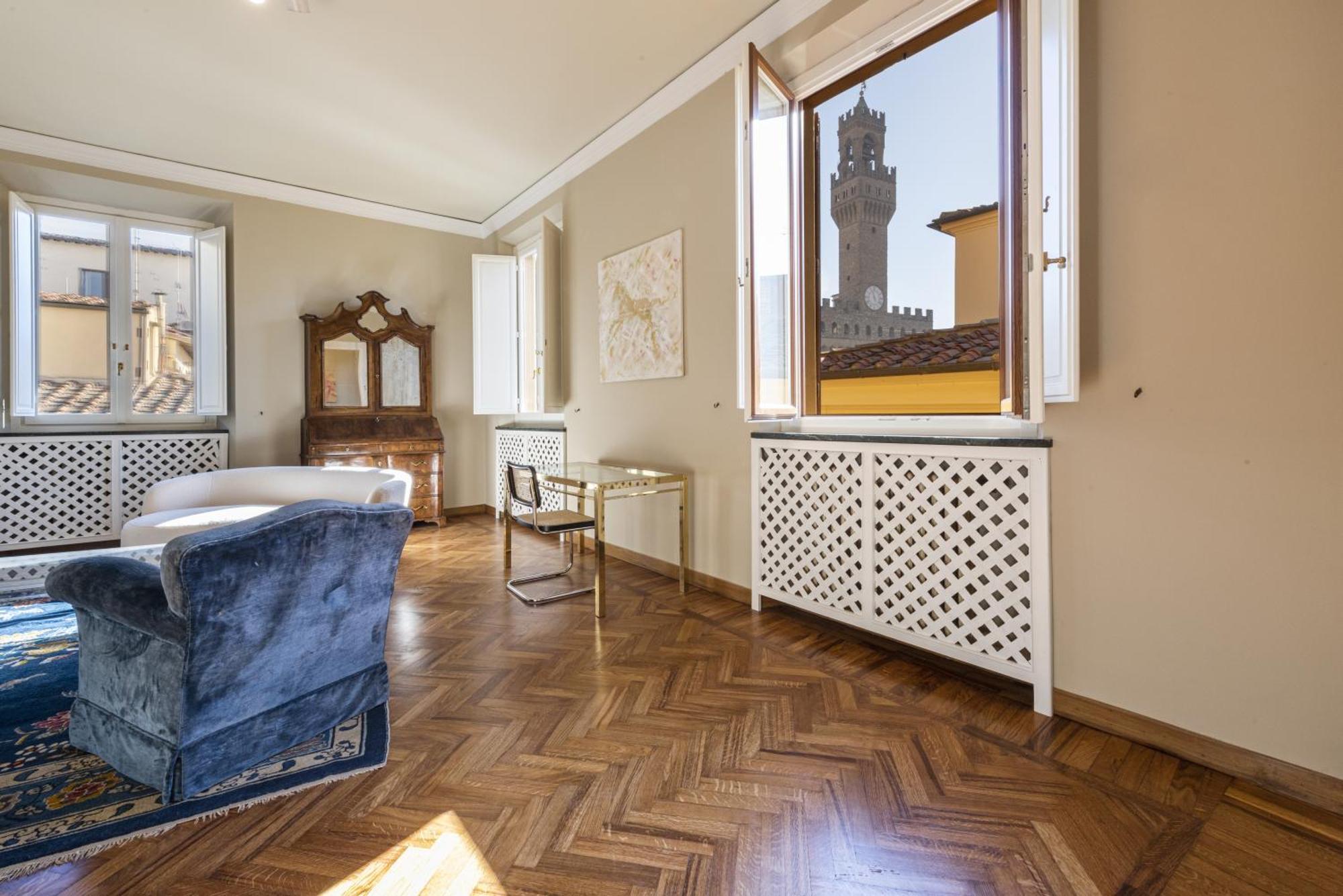 Penthouse In Piazza Della Signoria Duomo View Apartment Florence Luaran gambar