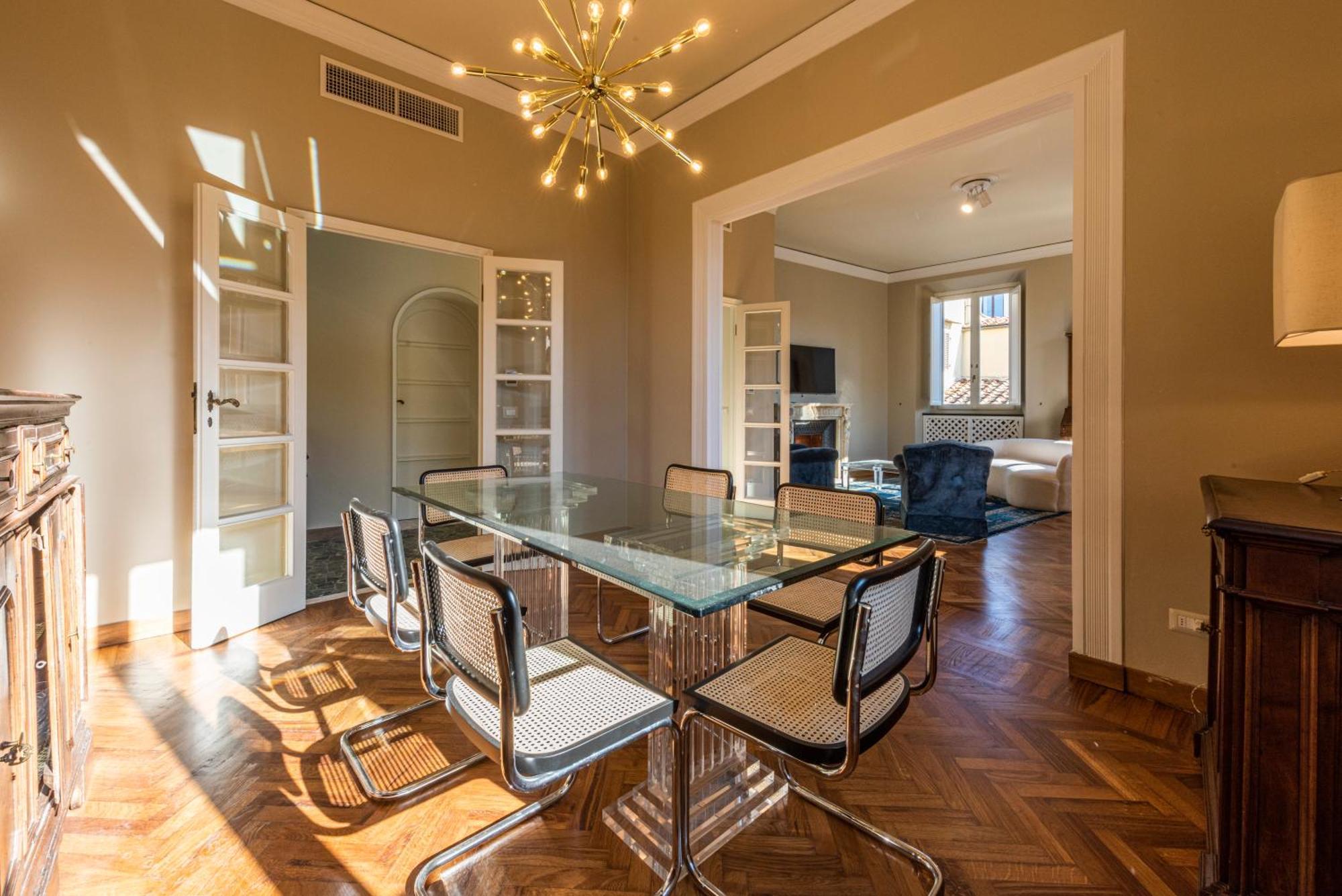Penthouse In Piazza Della Signoria Duomo View Apartment Florence Luaran gambar