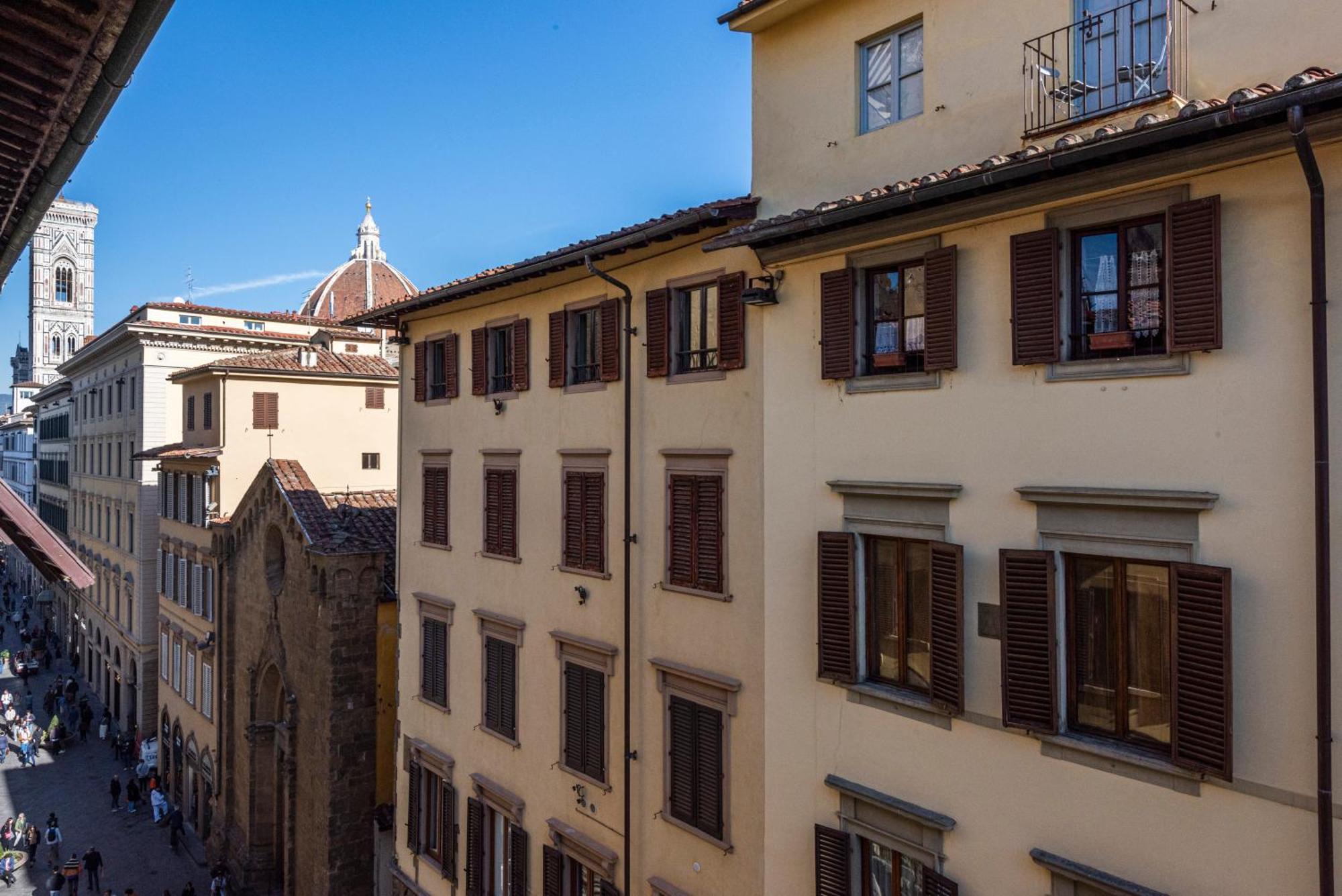 Penthouse In Piazza Della Signoria Duomo View Apartment Florence Luaran gambar